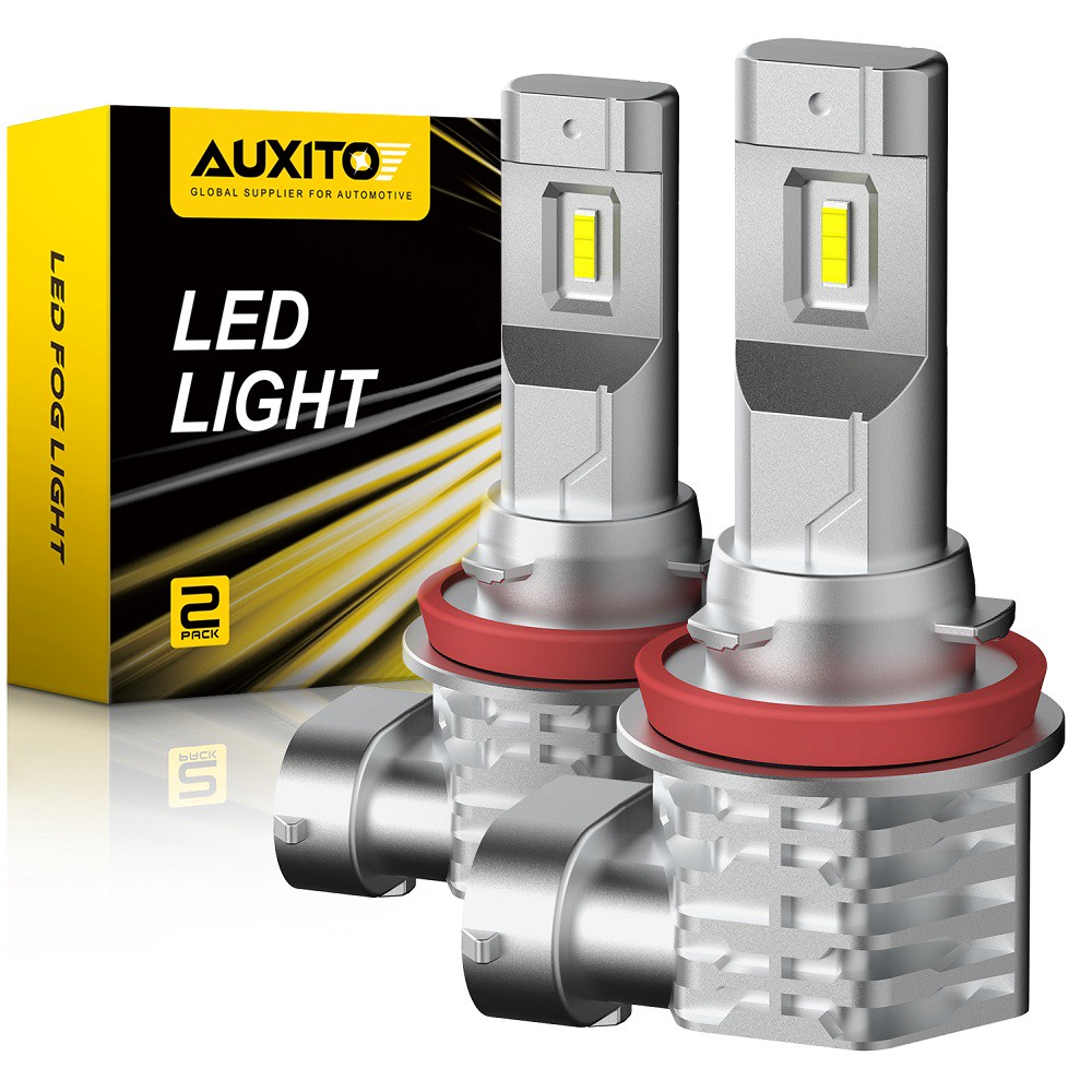 AUXITO 9005 H11 LED Combo Headlight Bulbs 720000LM High/Low Beam 6000K White M4