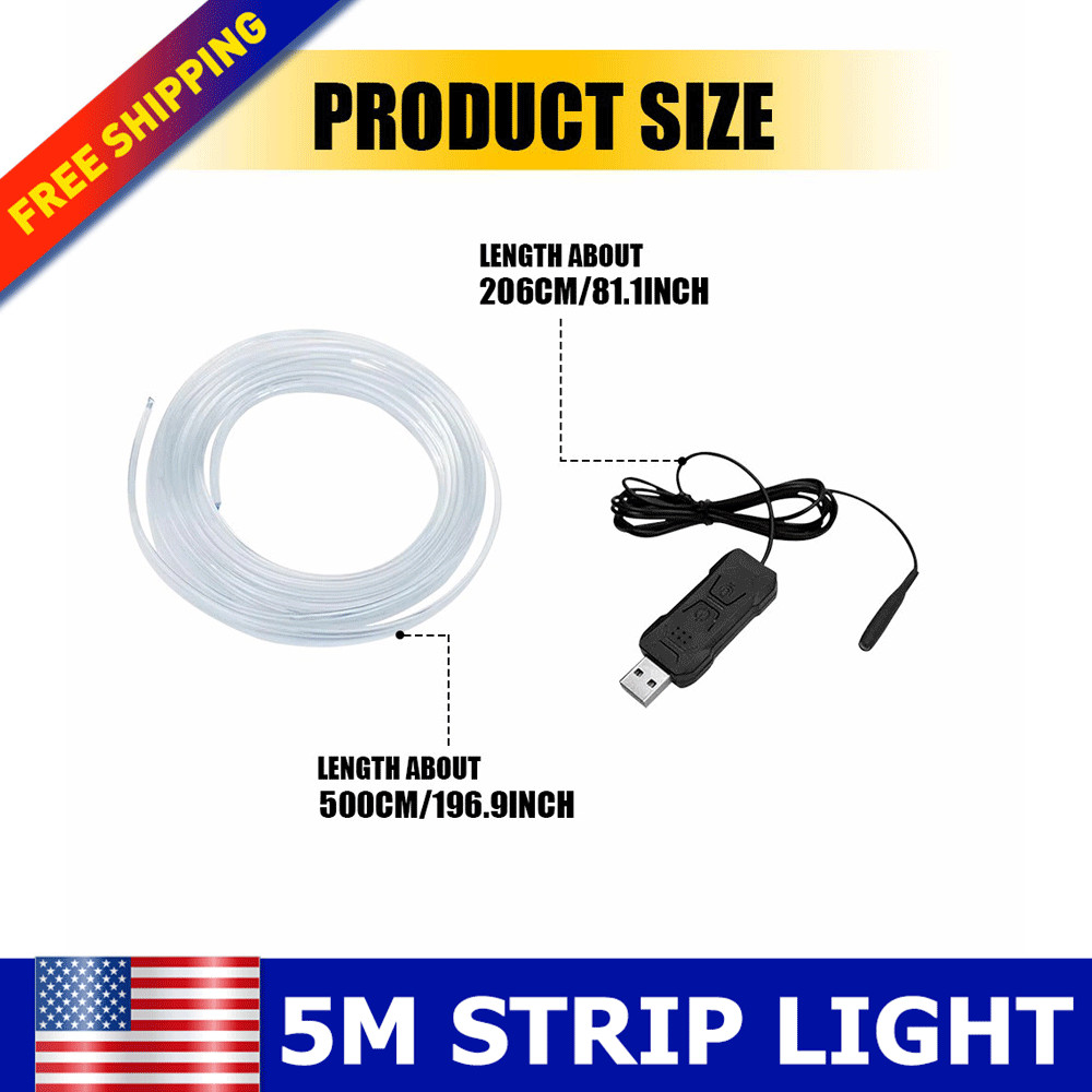 16FT Bright Cool RGB 5M 300Leds Flexible SMD 5050 Led Strip Light Lamp DC12V/24V