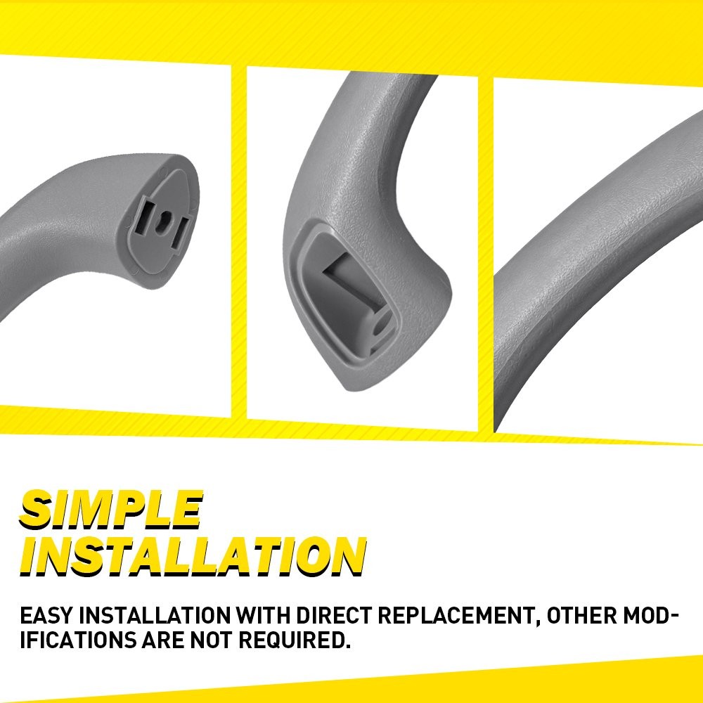 Front Gray Grab Roof Pull Handle For 2003-09 Toyota 4Runner Lexus GX470 1-5SET