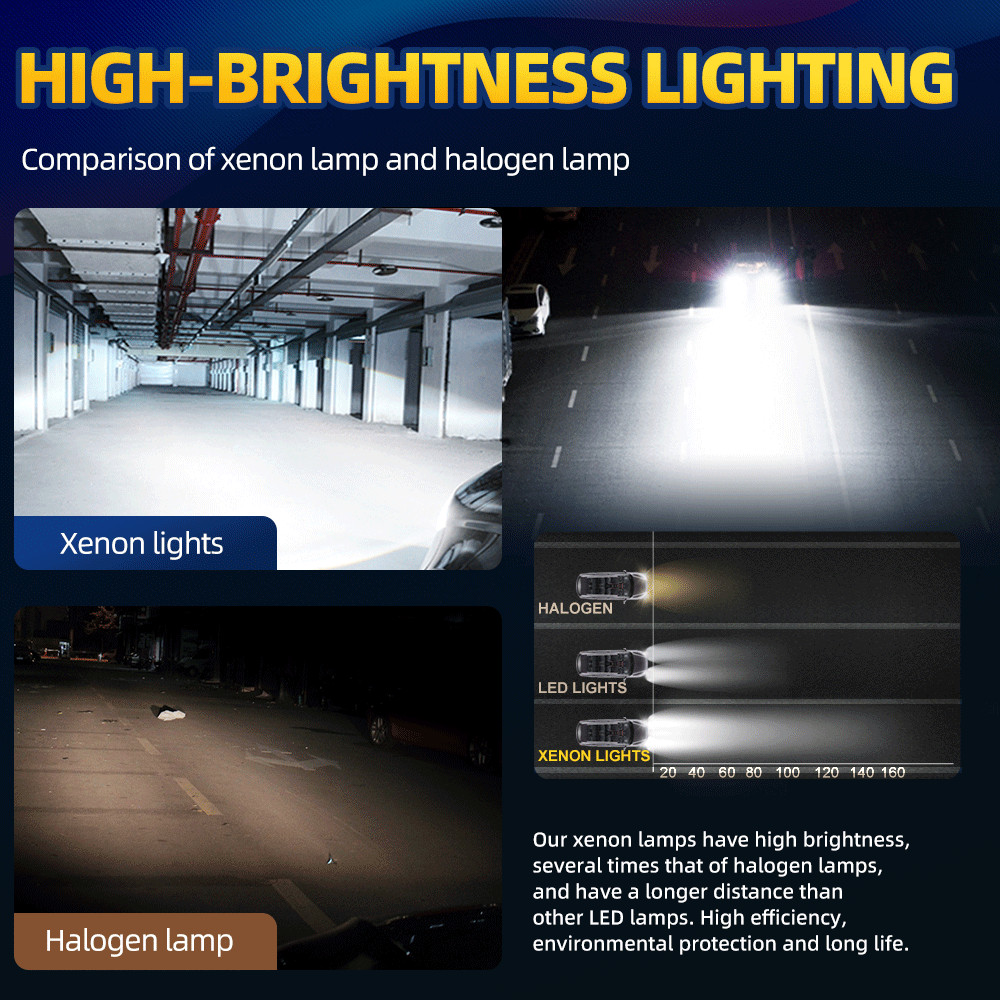 Cold White D1S Xenon Bulb 6000K For Audi S4 2004-2008 Headlight High or Low Beam