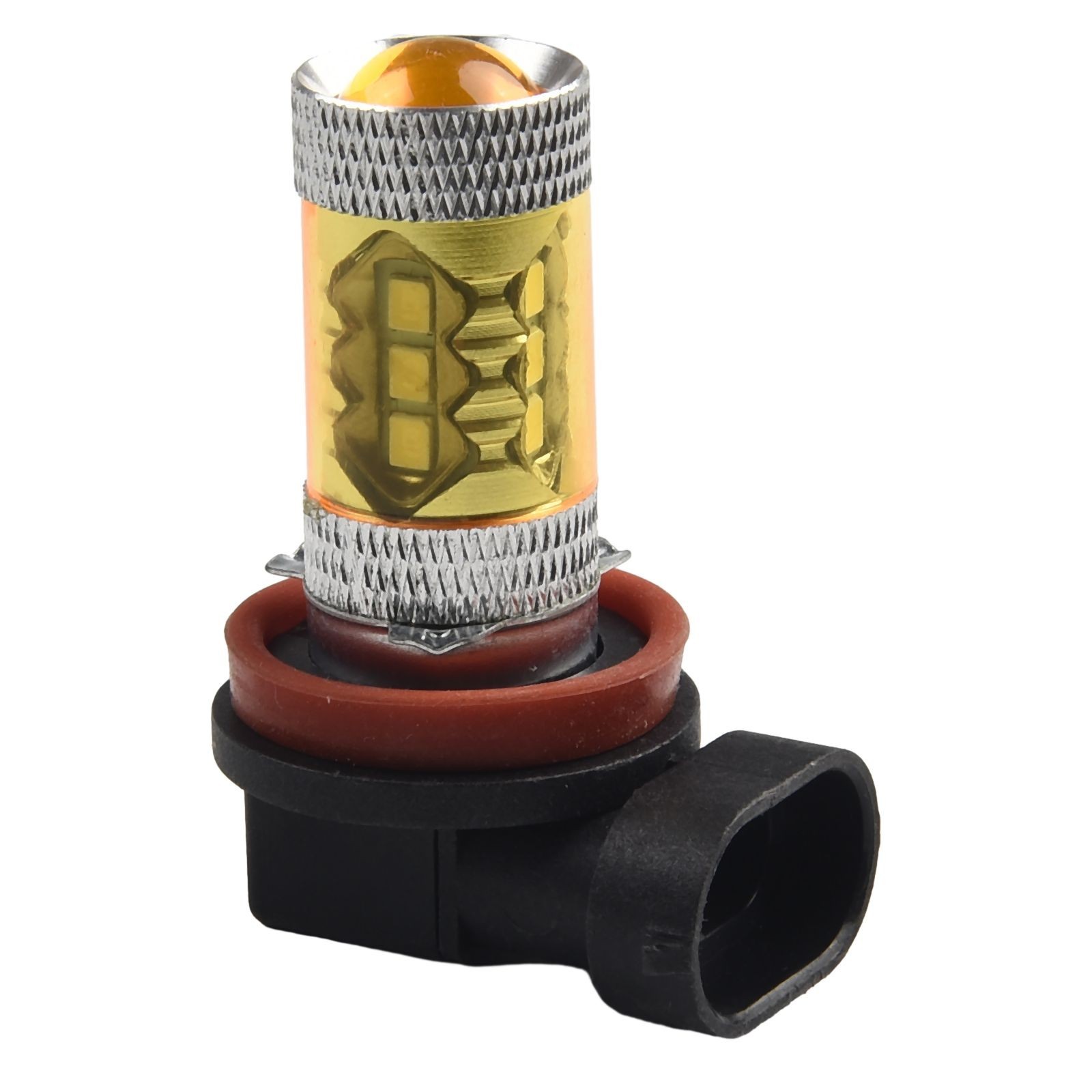 Fog Light 12V DC 1500LM 2pcs 3000K 360 Degrees 50000H High Power Easy To Install