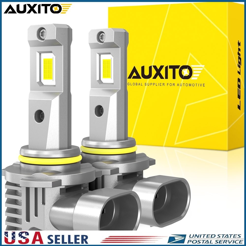 9005 LED Headlight Super Bright Bulbs Kit 6500k White 330000LM High/Low Beam E