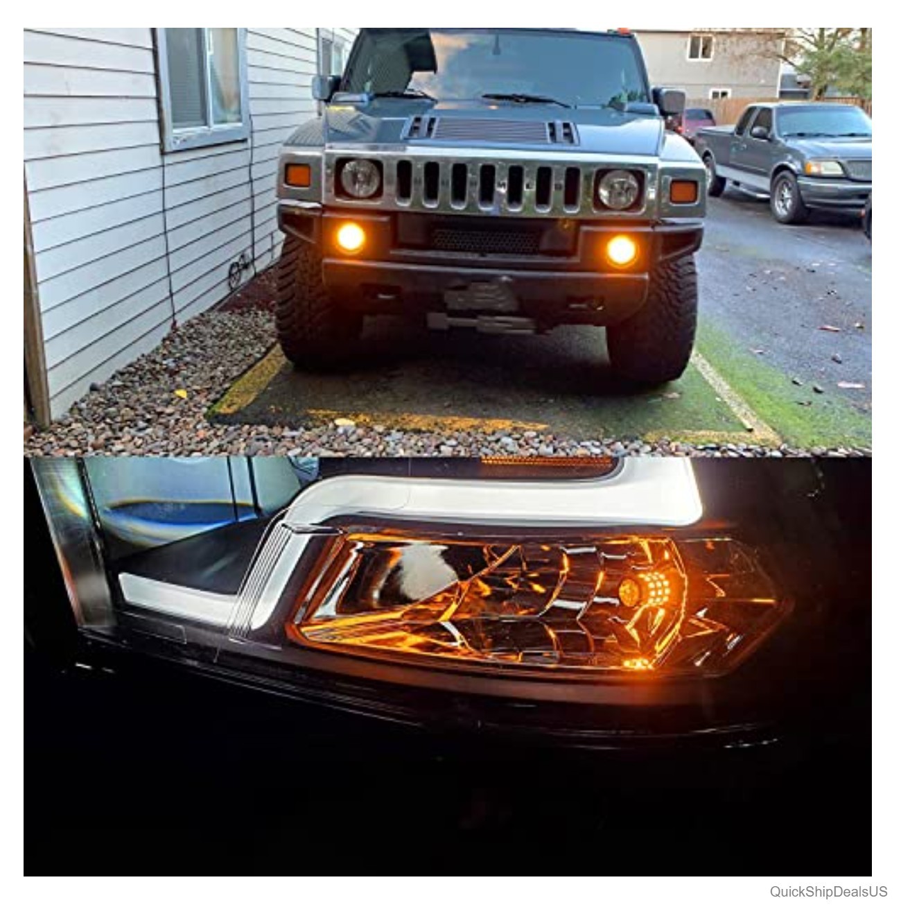 LED Brake Tail Turn Signal Lights 7440 7443 Amber Yellow 12V 6.5W 2000 Lumens