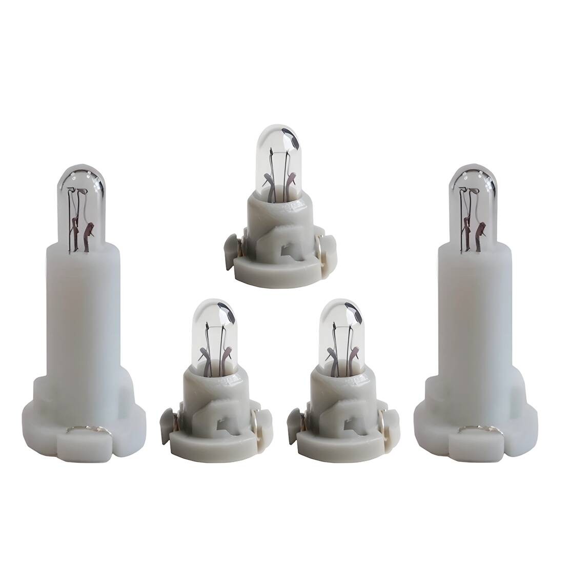 High Quality 5x Warm White Bulbs Perfekt fit for Honda Civic Plastic Metal New