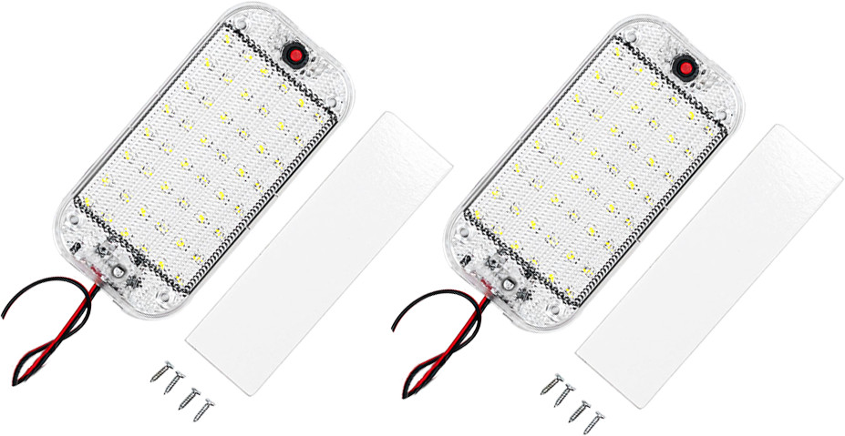 4Pcs 12V 60LED RV Ceiling Dome Light RV Interior Lighting for Car Trailer Truck