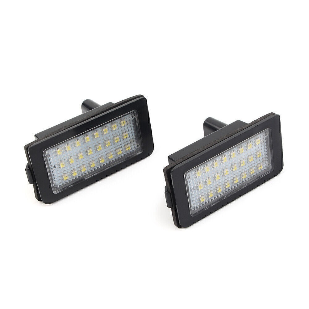 LED Number License Plate Lamp Lights White For BMW E38 7 Series 1995-2001 CanBus
