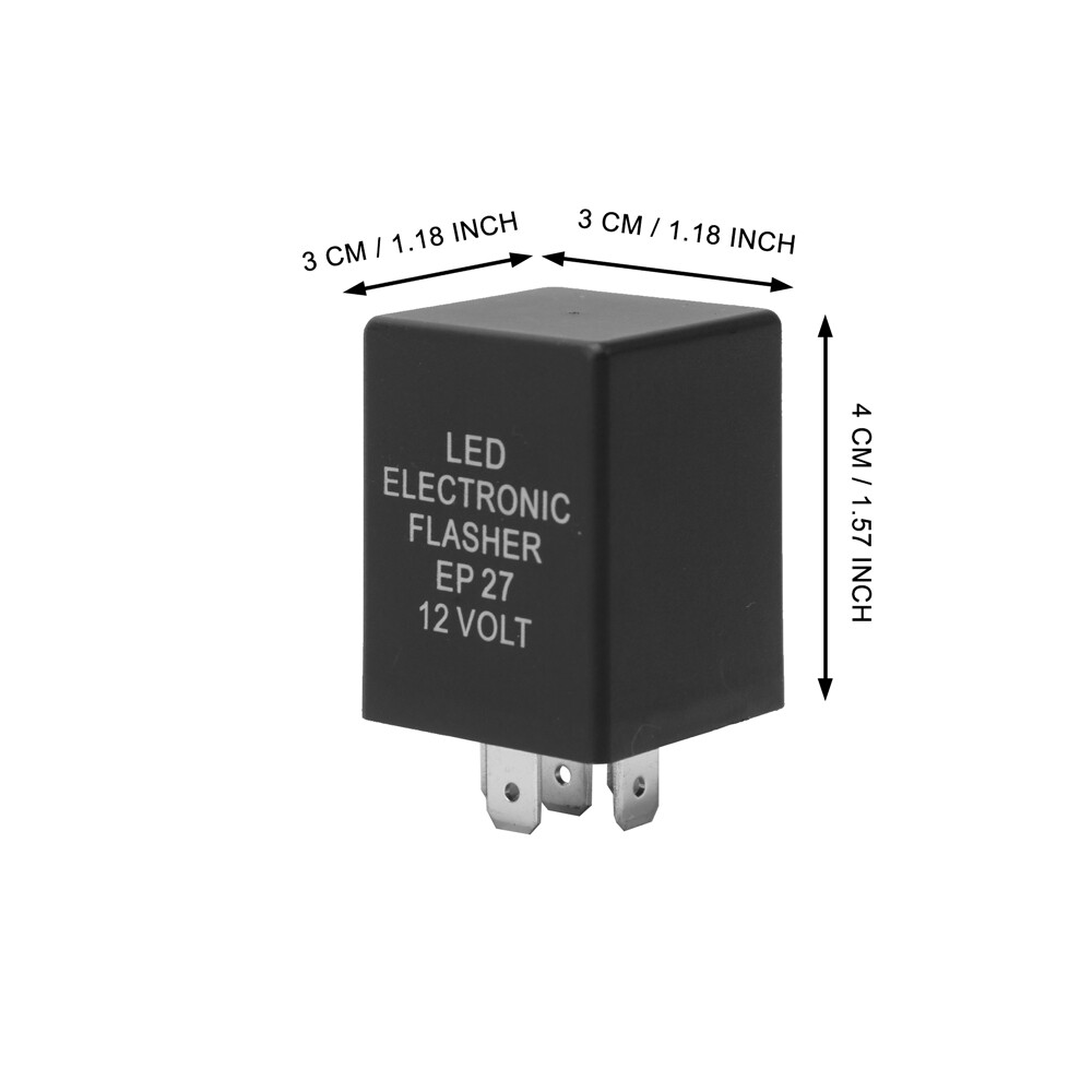 EP27 FL27 5-Pin LED Flasher Relay For Fixing Turn Signal Blinkers in Vehicles