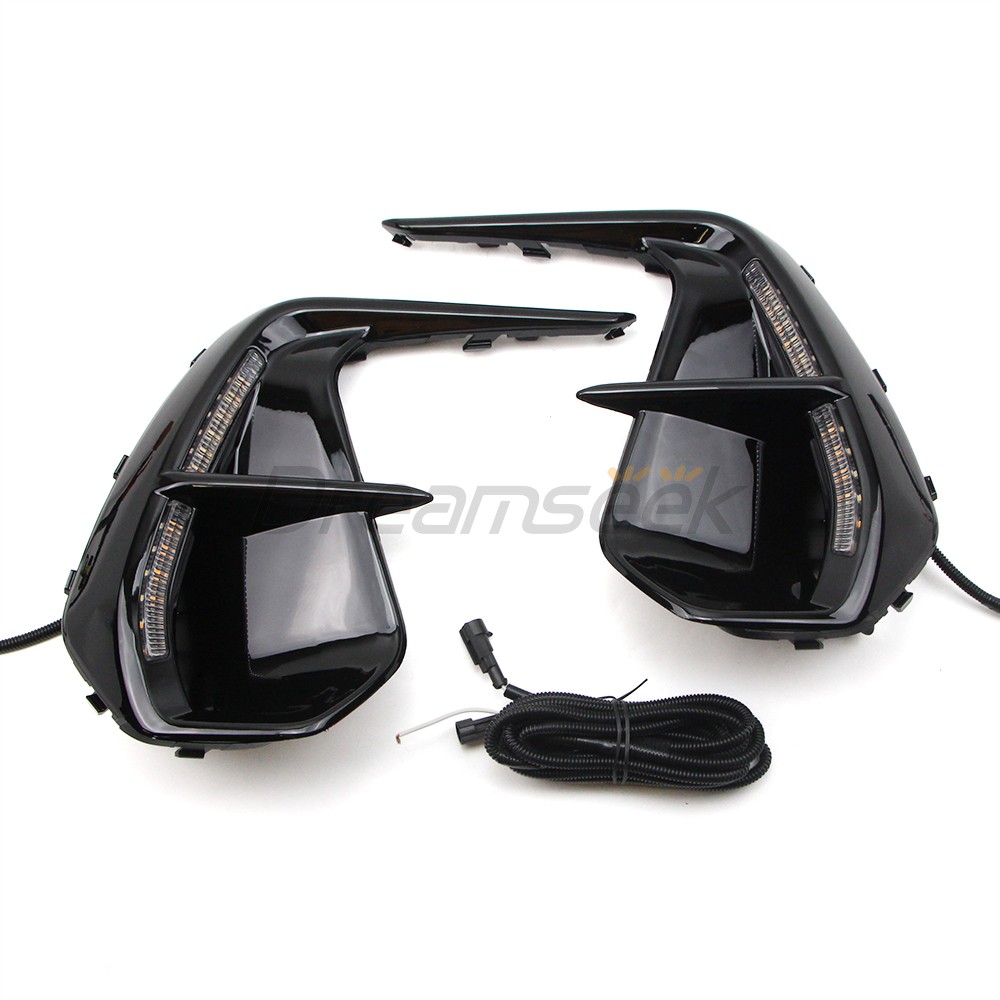 LED DRL For Subaru BRZ 2022+ Daytime Running Light Fog Lamp with Turn Signal L+R
