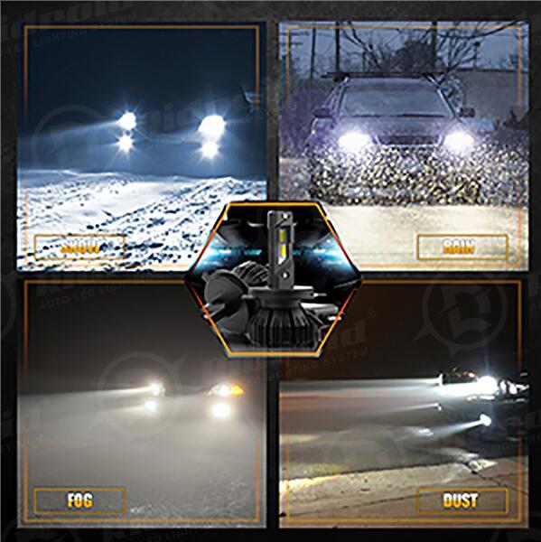 H8 H9 H11 6000K LED Headlight Kit Low Beam Bulb Super Bright CANBUS ERROR FREE