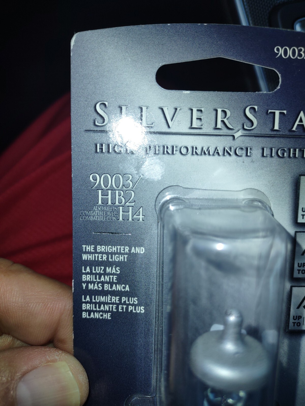 Sylvania Silver Star Light Bulb 9003 / HB2 H4 High Performance Lighting