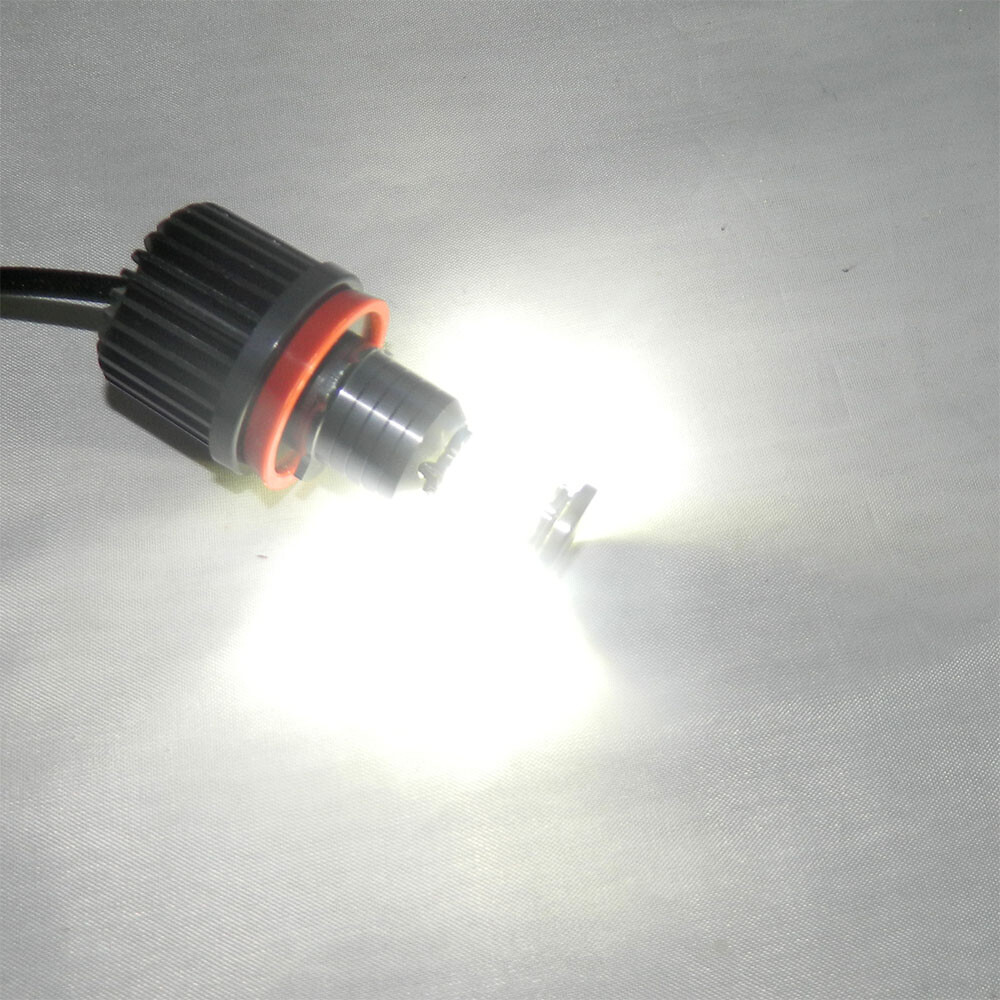 For BMW 323i 325i 328i 335i E90 E92 2xH8 LED 120W per Angel Eyes Halo Ring Bulbs