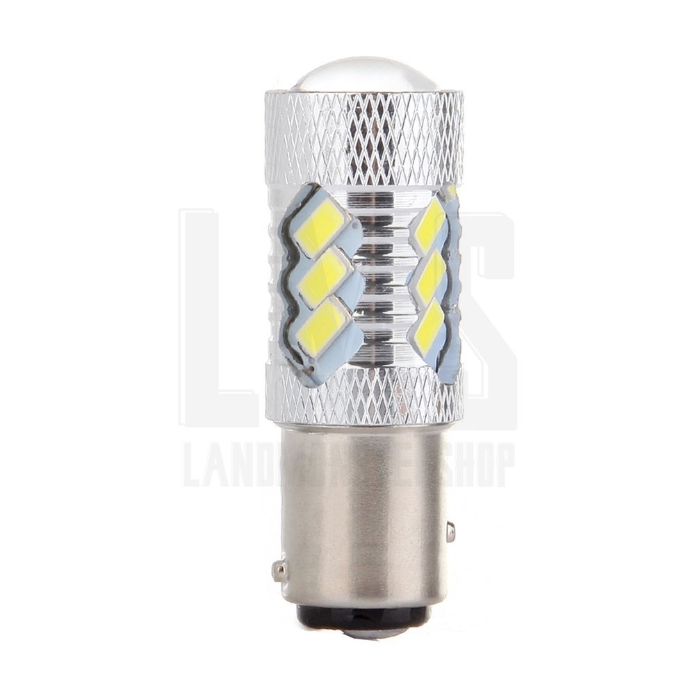 2x 2018 Stop Tail Light 2057 2357A BAY15D LED 16 SMD Brake Bulb 6000K Lamp