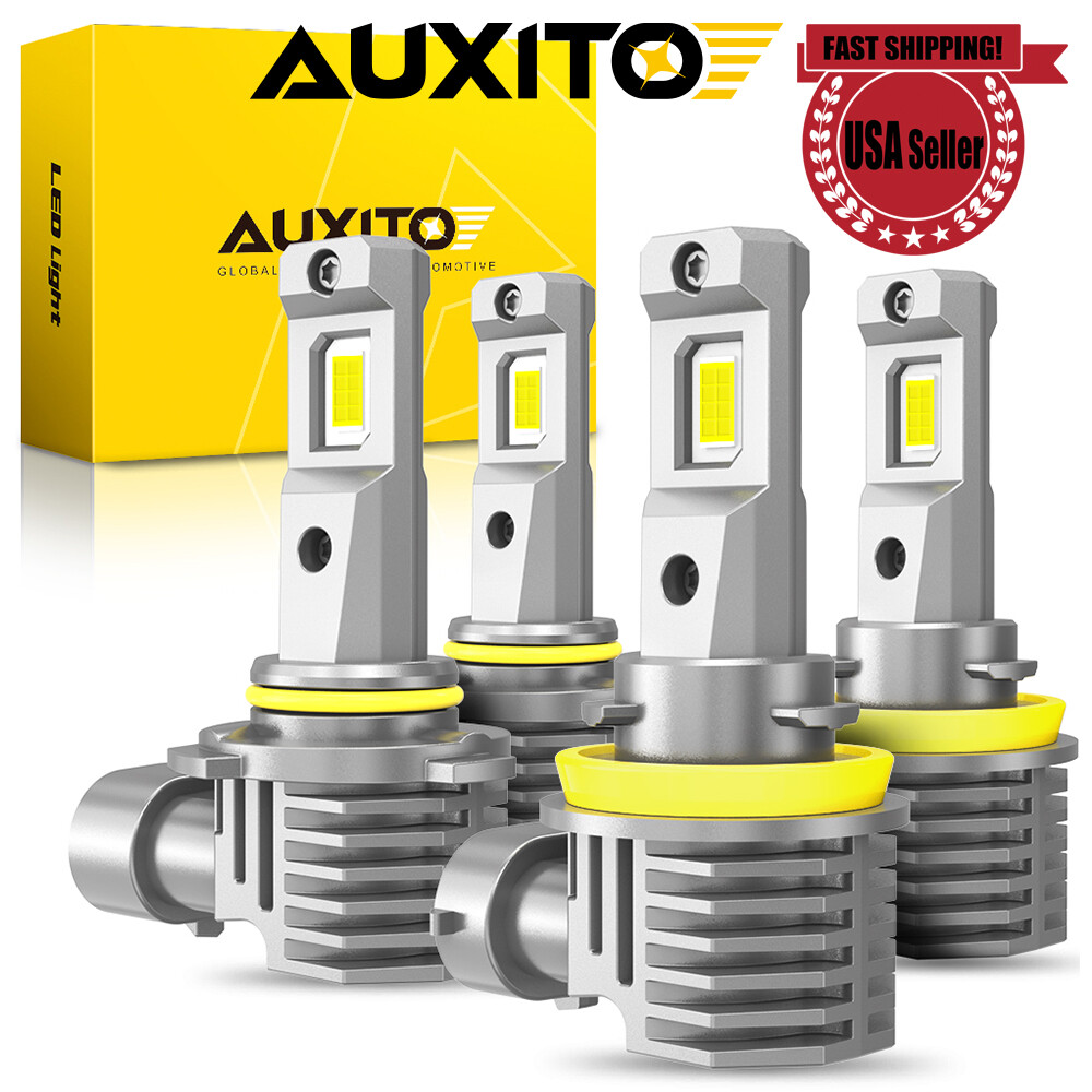 AUXITO H11 9005 LED Headlight Bulb Hi/Lo Beam for Chevy Silverado 1500 2007-2015