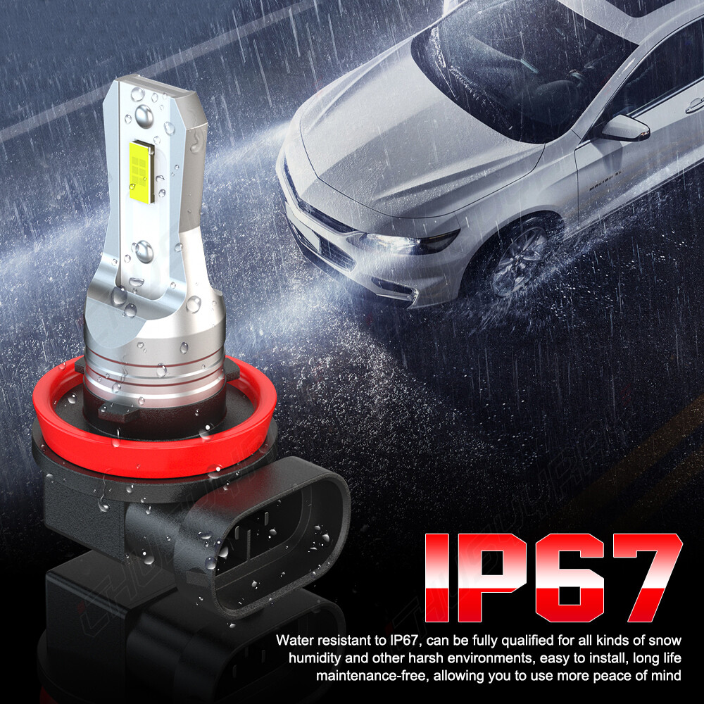 For BMW X5 2002-2004 6X LED Headlight High Low Beam + Fog Lights Bulbs Combo Kit