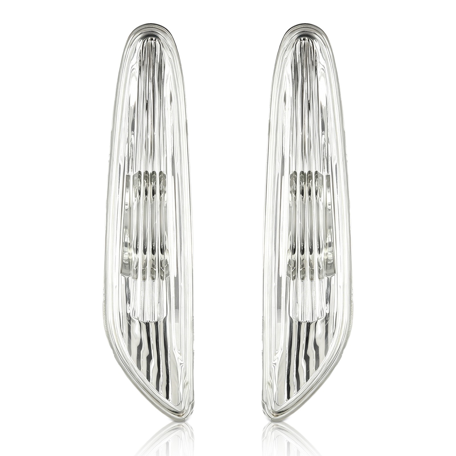 2x Clear Lens Amber LED Side Marker Light For BMW X1 E84 X3 E83 X5 E53