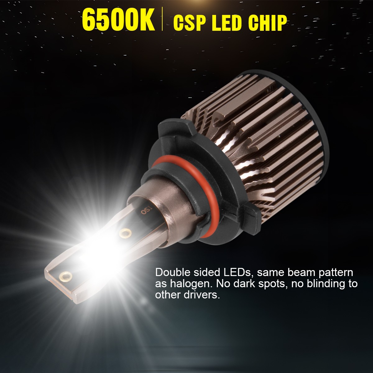 For Honda Civic 2016 2017 2018 2019 2020 LED Headlight High/Low Bulbs Bright P4C