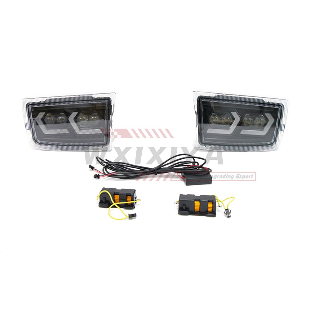 LED DRL for Toyota Land Cruiser Prado 96-02 Daytime Running Light Fog Turn Lamp