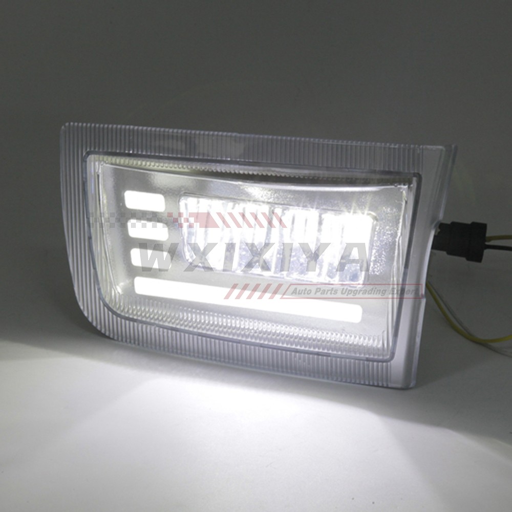 LED DRL for Toyota Land Cruiser Prado 96-02 Daytime Running Light Fog Turn Lamp