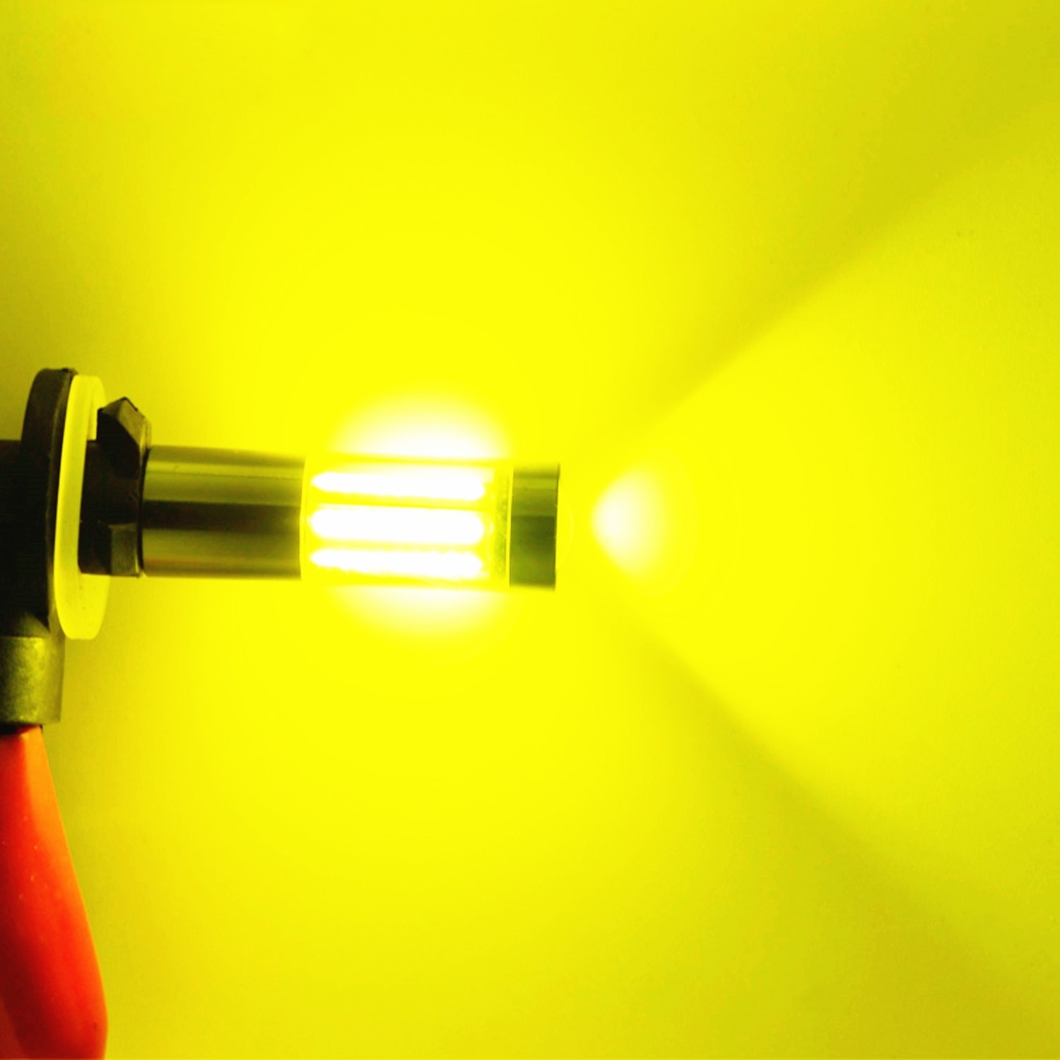 AllaLighting 3000K 881 LED Driving Fog Light Bulb Replacement Lamp Bright Yellow