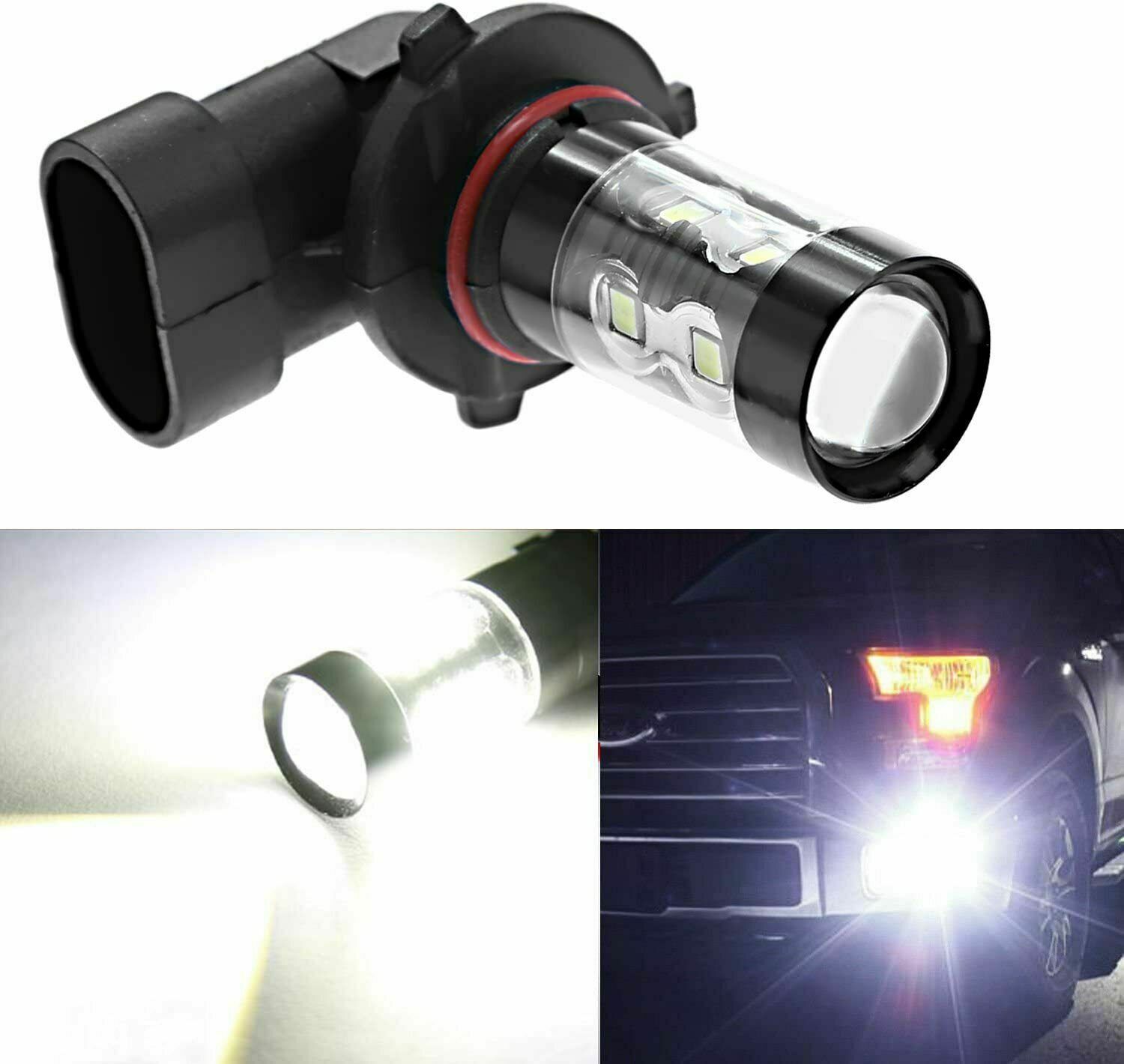 6X White LED Headlight Hi-Lo Fog Light Bulbs For Ford F250 F350 F450 2005-2019