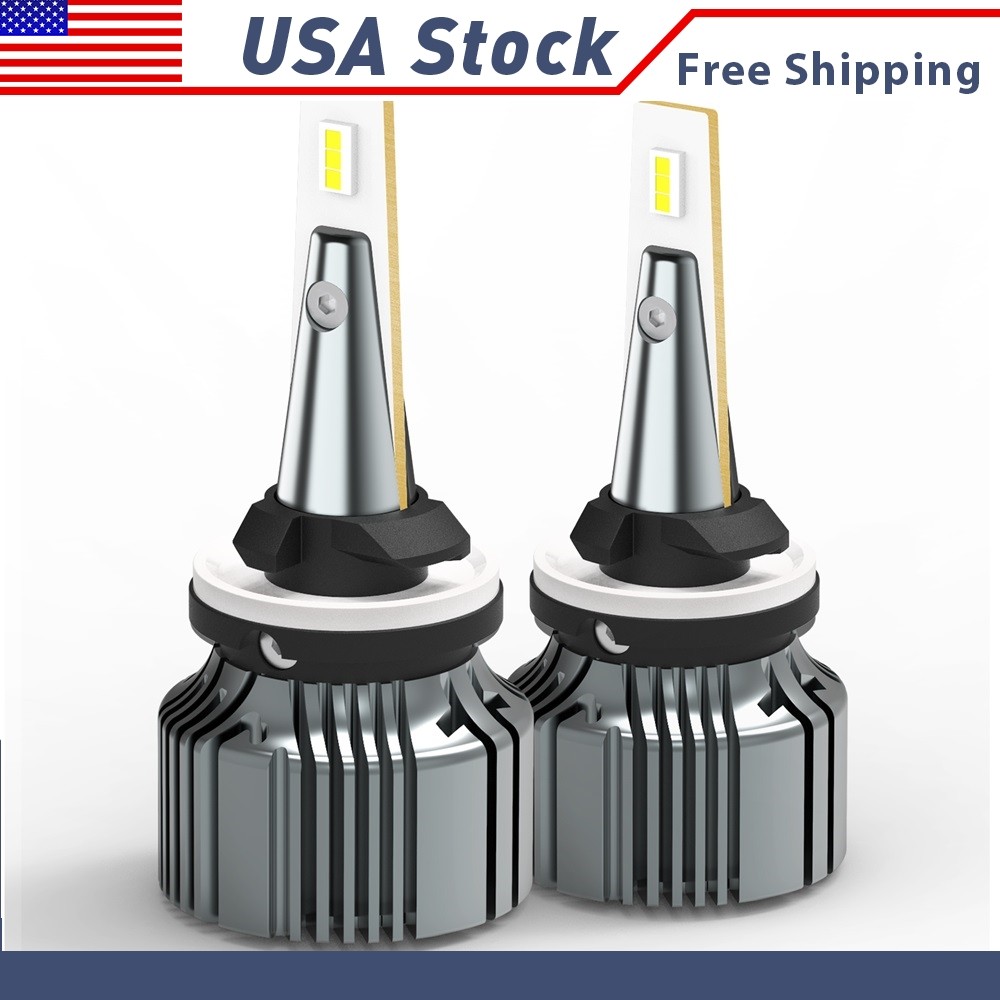 AUXITO 880 881 899 LED Fog Light Driving Bulbs 100W Kit CANBUS White Lamp I9