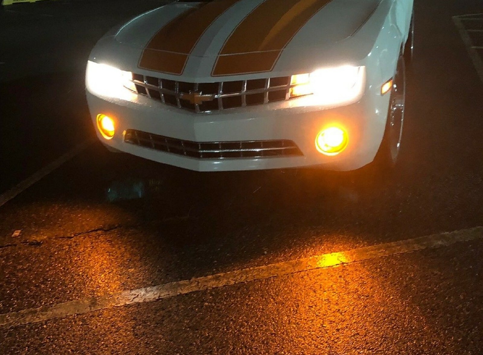 LED 20W 898 H27 Amber Two Bulbs Fog Light Replacement Upgrade Lamp Stock Fit OE