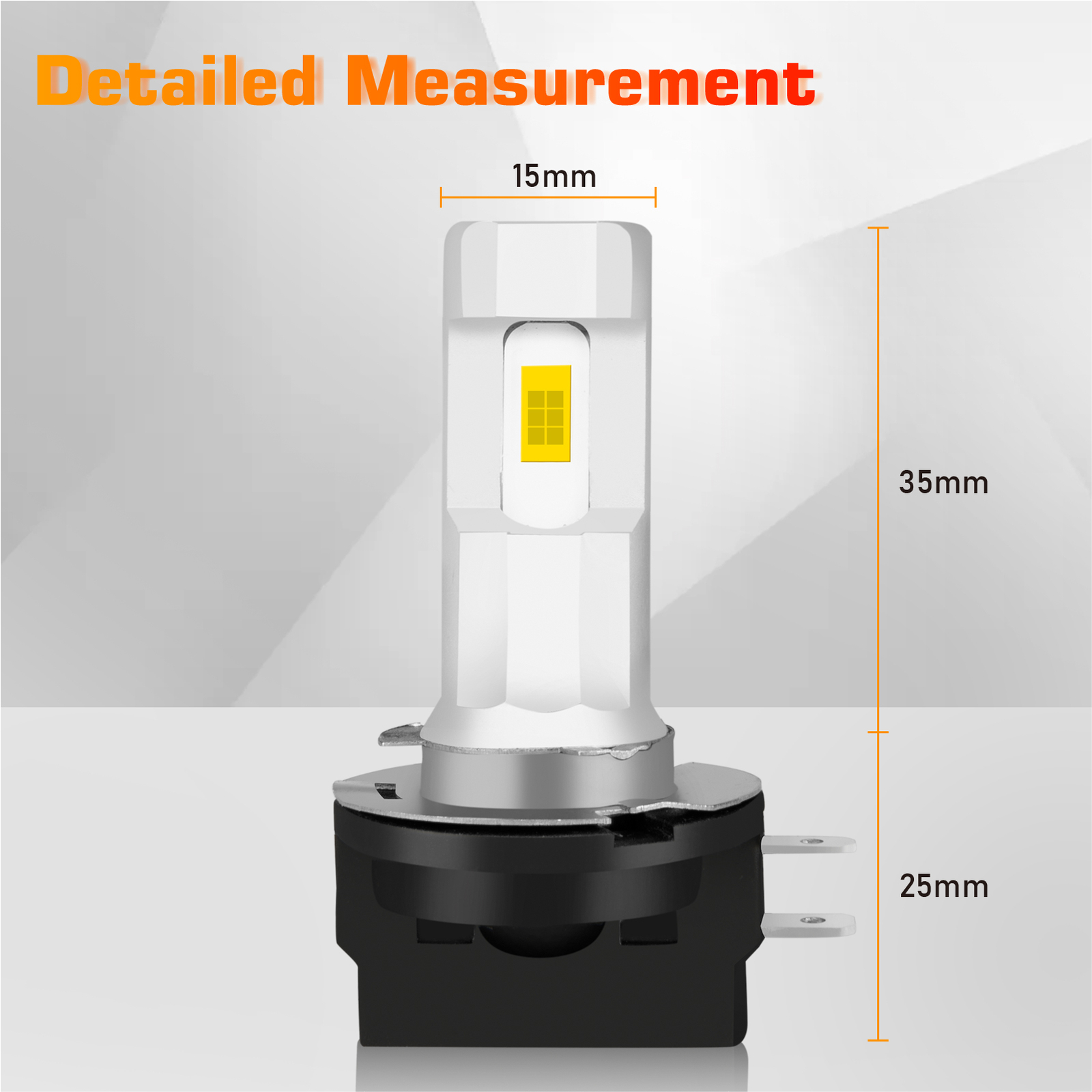 FOR Mercedes-Benz CLA250 2014 2015 2016 2019 H7 H11B LED Headlight White Bulbs