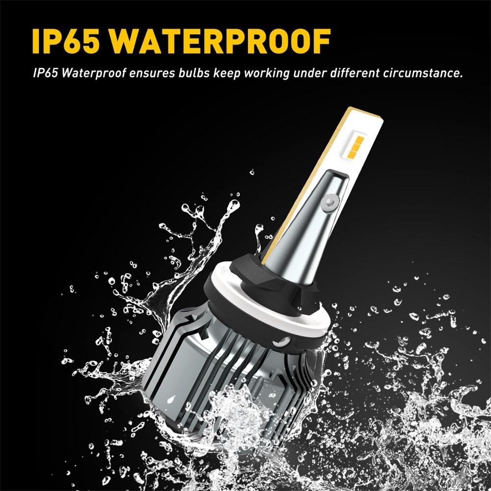 Upgarde Golden Yellow 880 881 899 LED Bulb For Fog Light Driving 3000K 28W Lamp