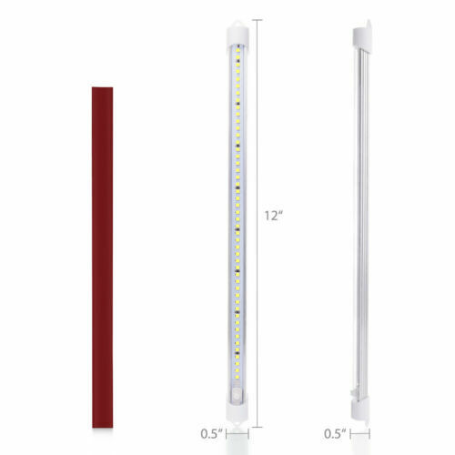 4Pcs 48 LED RV Interior Light Trailer Boat Lamp Ceiling for Van Cargo Camper 12V