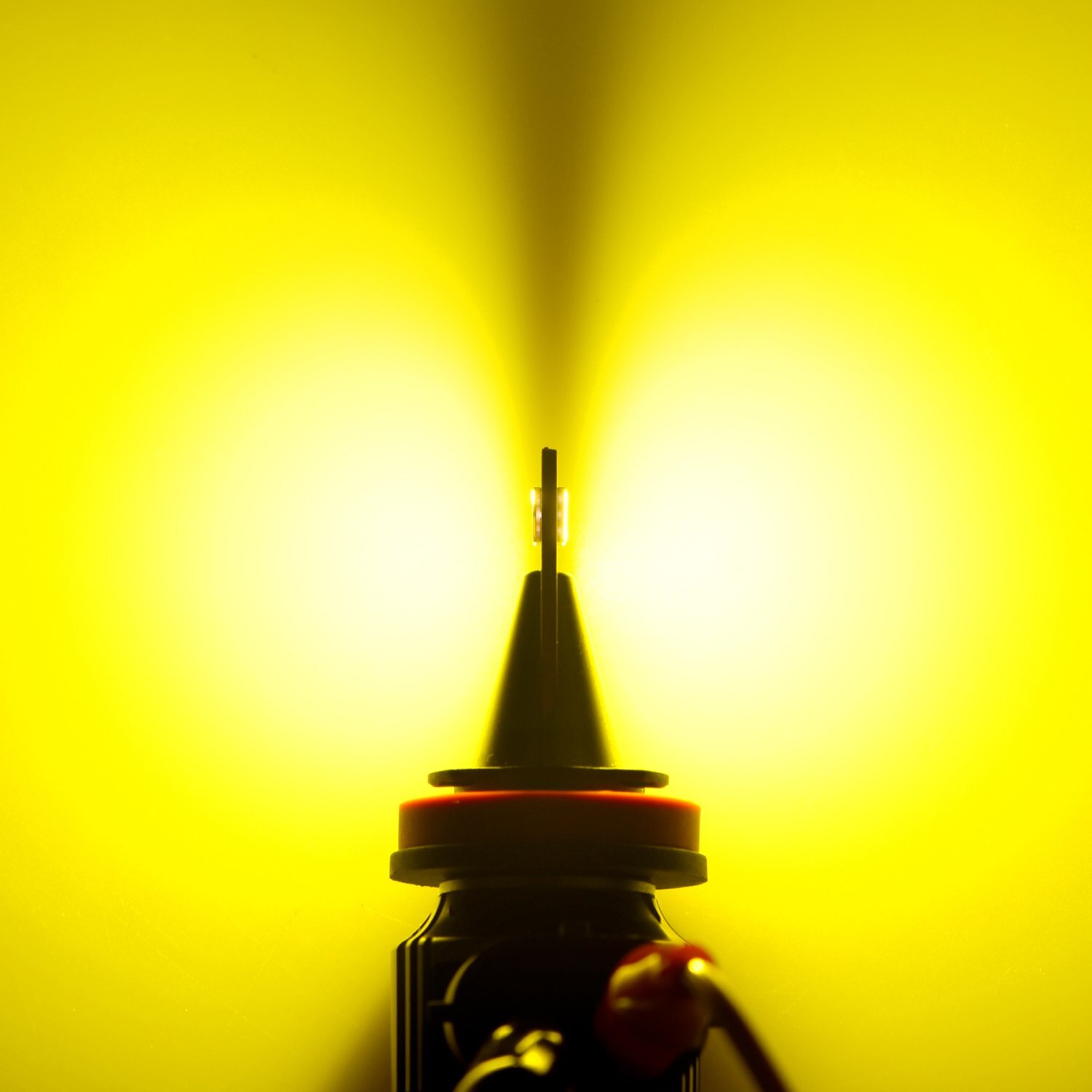 9140 9145 100W High Power LED Fog Light Bulb Car Truck Lamps Golden Amber 4000LM