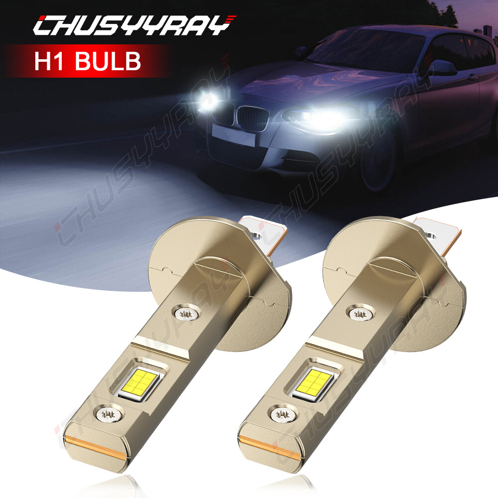 H1 Combo 400W 60000LM LED Headlight High Low Beam Kit Bulbs White 6000K 2X