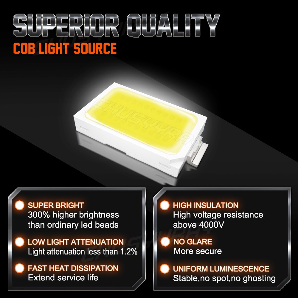 16000LM LED Headlight Fog Light Bulbs For Chevy Silverado 1500 2500 HD 2007-2019