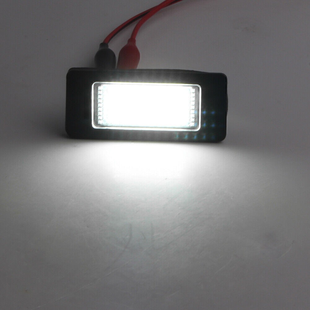 18 LED Bulb Number License Plate Lamps Lights Fit Porsche Panamera 2010-2013