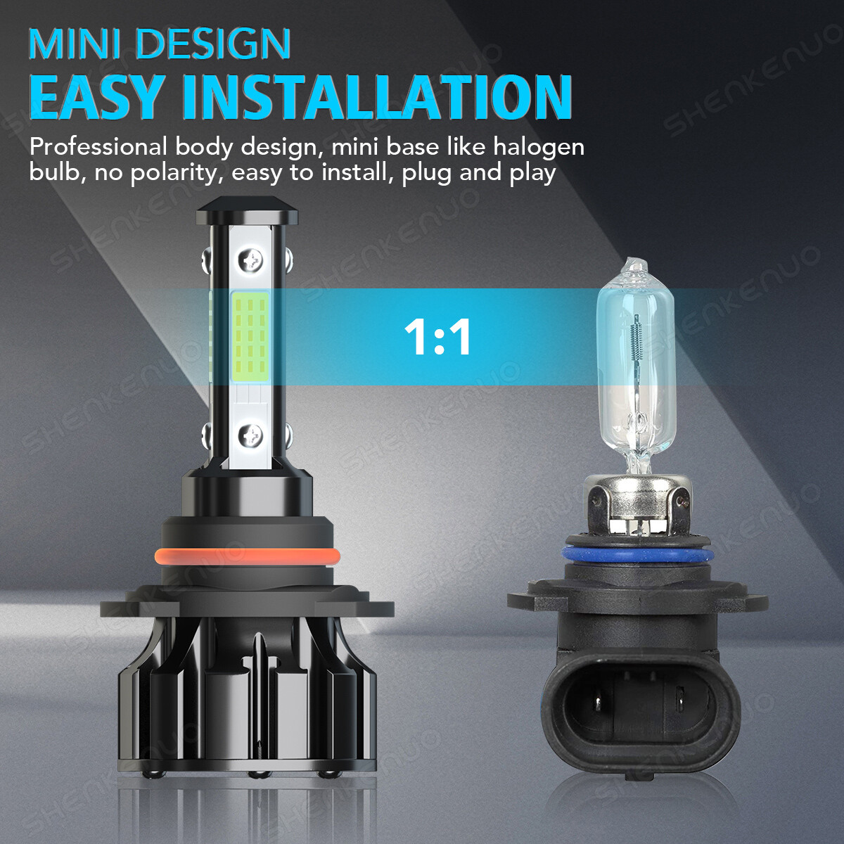 For Lexus GS350 2007-2011 LED HID Headlight High&Low Beam + Fog Light Bulbs