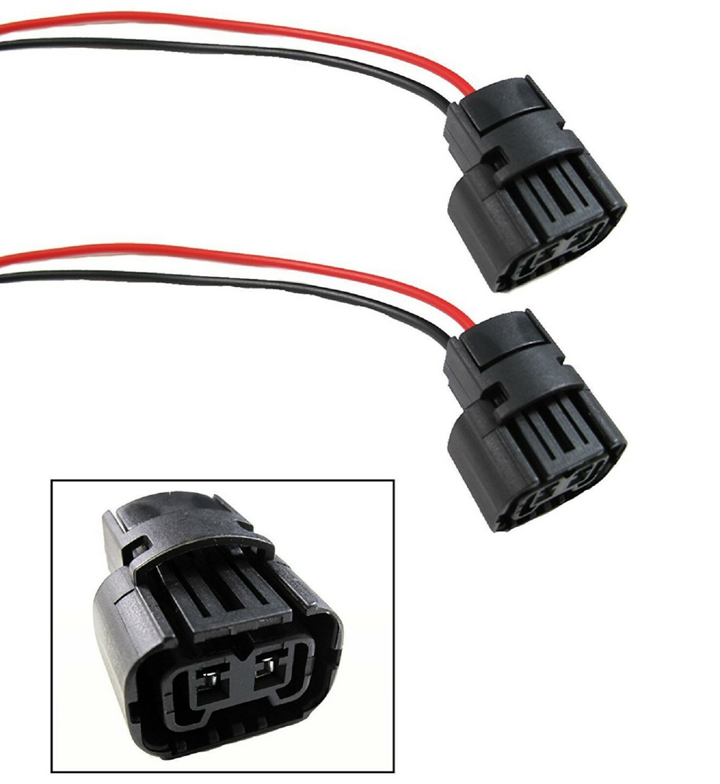 Wire Pigtail Female PSX26W 12278 H28W Fog Light Two Harness Bulb Connector Plug