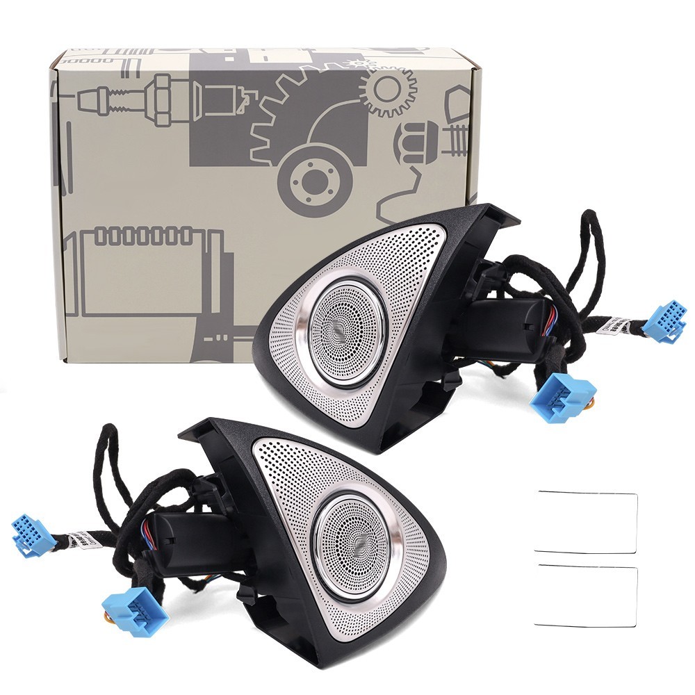 64 Colors 3D Rotating Speaker Tweeter For Mercedes-Benz C-Class W205 2019-2021