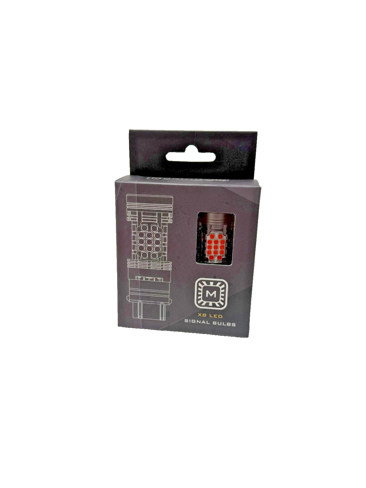 Morimoto 3156/3157: XB Red LED Bulbs Resistor-Free Tail/Turn Set LED407 Open Box