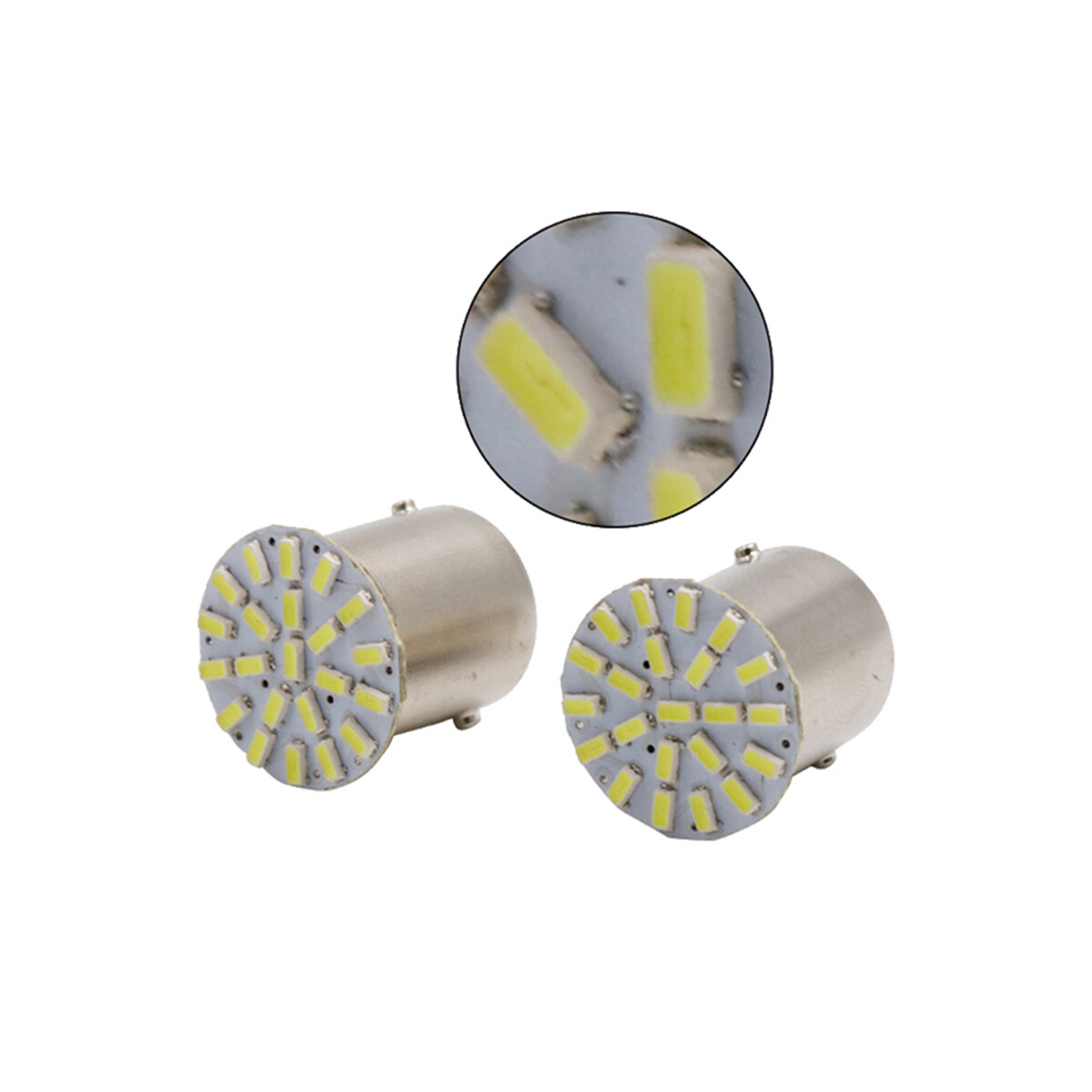 10Pcs LED Car Bulb 1156 BA15S 1206 22SMD Light Brake/Turn/Tail/Revese Lamp
