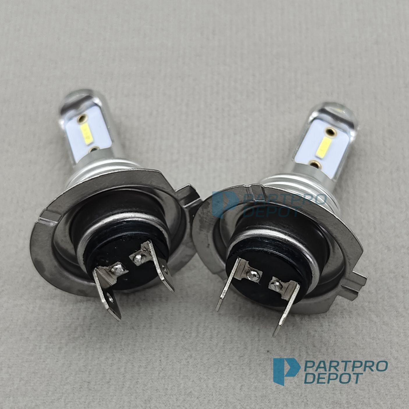2x H7 LED Headlight Bulbs Conversion Kit High Low Beam 16000LM 6000K Super White