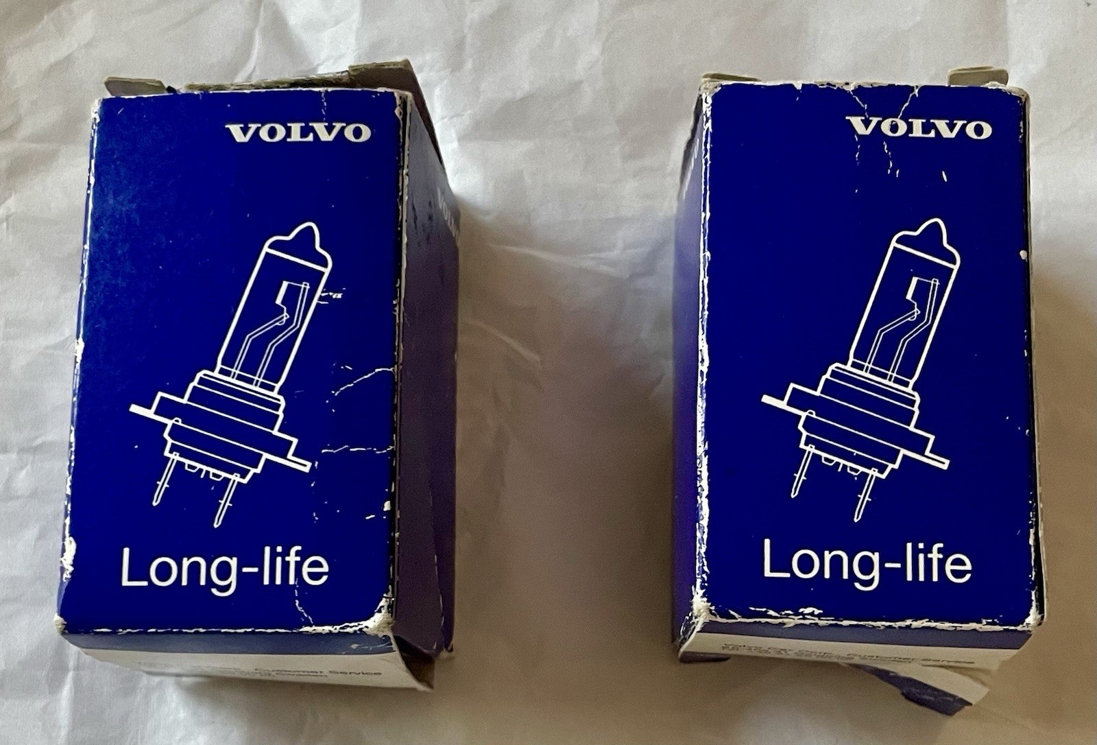 Volvo OEM Genuine Factory H7 Bulbs 989829 Lot Of Two Open Box Made In Germany