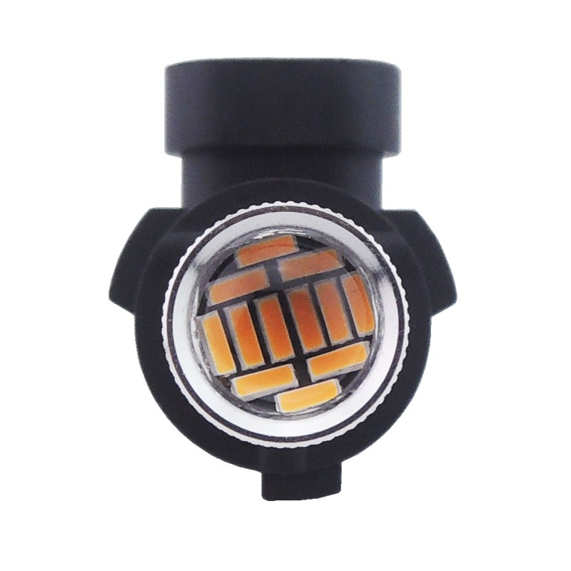 2 Bright Amber 9006 HB4 9012 Car Truck Pickup Fog Lights Driving Lamp LED Bulbs