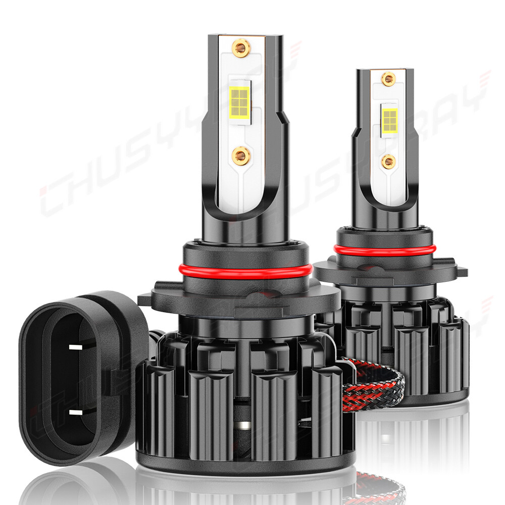 4PCS 9012+5202/H16 LED Headlight + Fog Light Bulbs For 2014 2015 GMC Sierra 1500