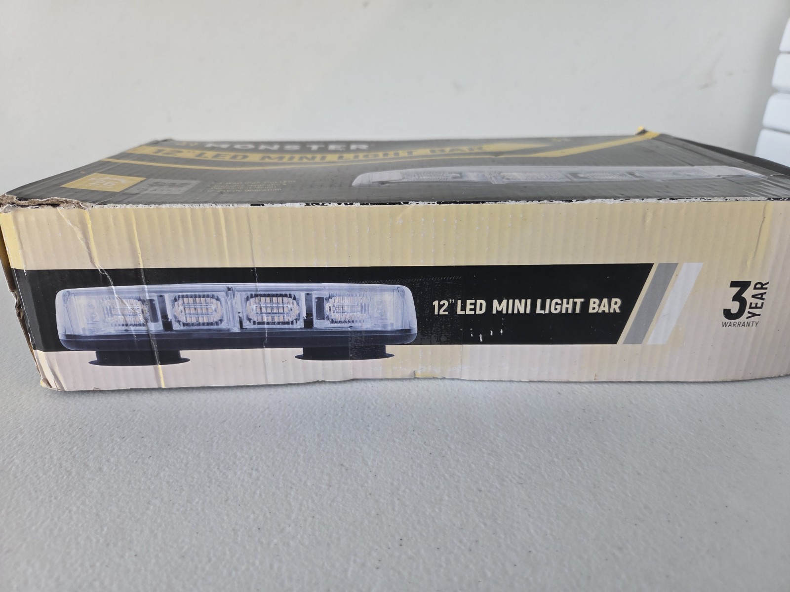 Tiny Monsters 12″ LED Mini Light Bar 3 Watt High Flux LEDs 12-24V DC Operation