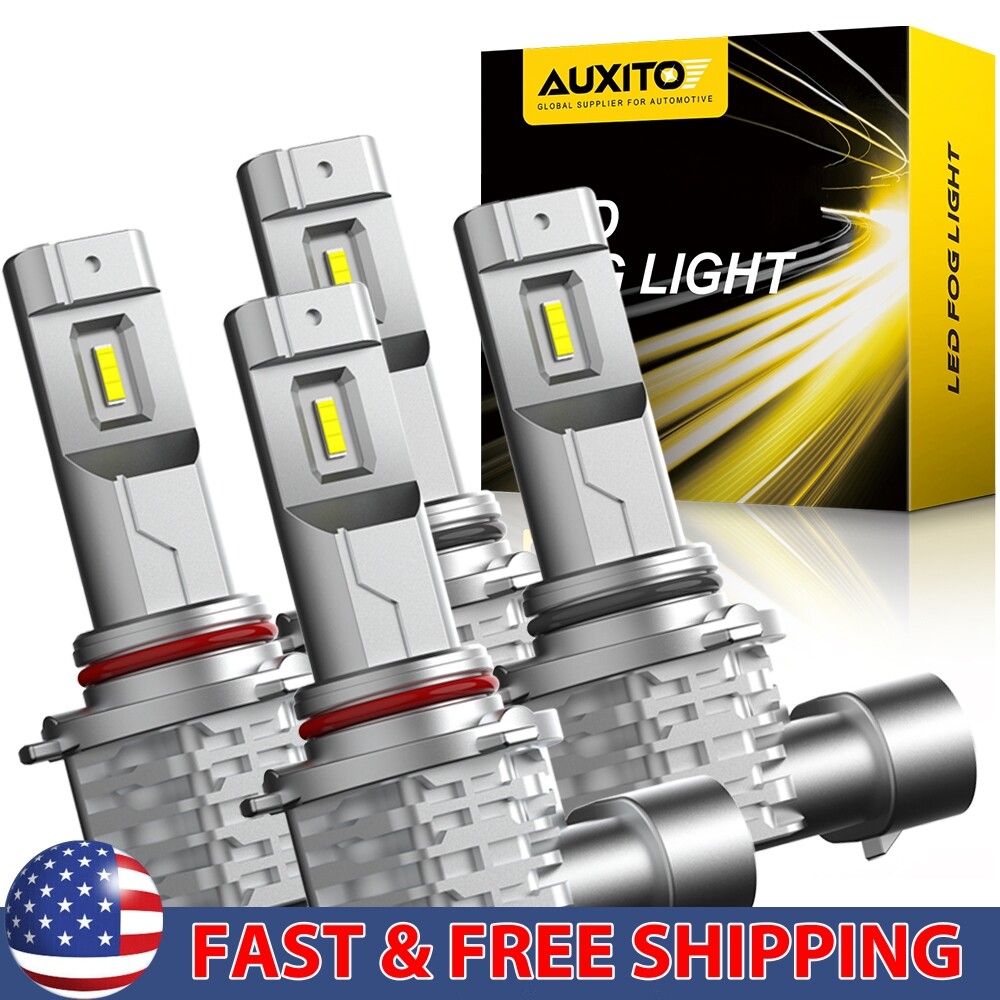 9005 9006 LED Headlight Kit High Low Beam Bulb Super Bright 6500K White 720000LM