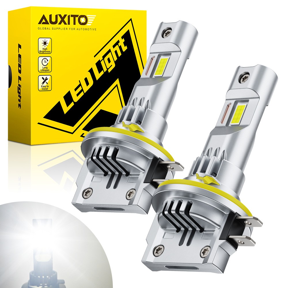 AUXITO H11B 5202 H9 LED Headlight Bulbs White 28000LM Super Bright Canbus 6500K