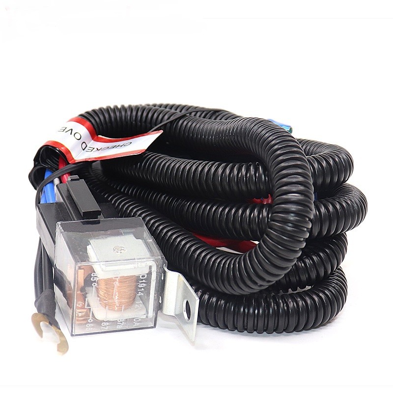 12V Horn Wiring Harness Relay Kit For Car Truck Grille Mount Blast Tone Horns
