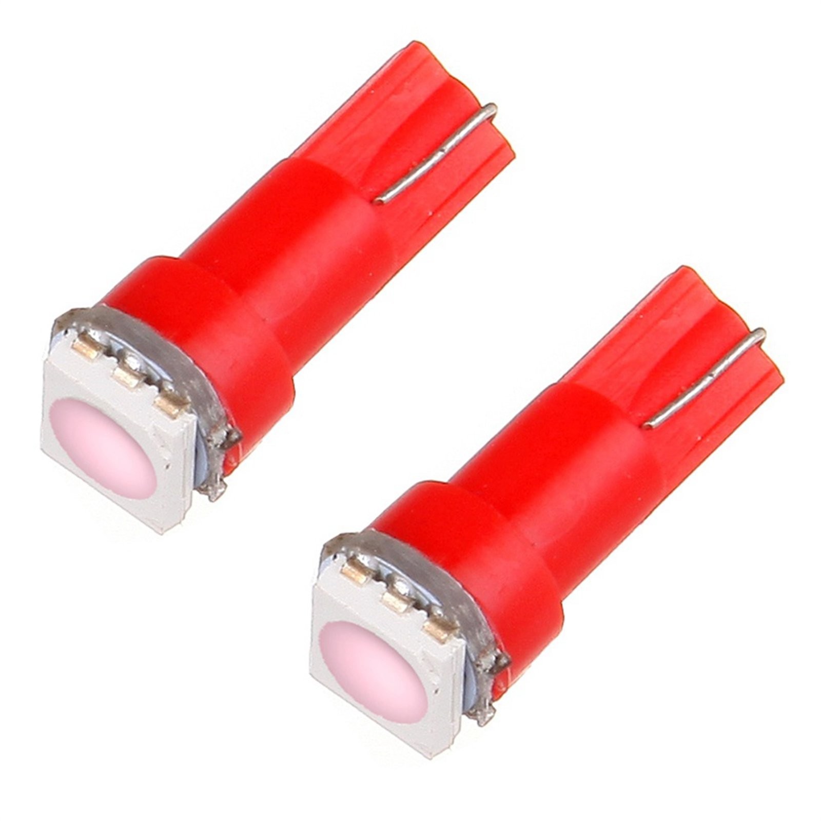 100PCS Pink Dash Indicator LED Light Bulb T5 1-5050SMD Brand New Fit for Honda