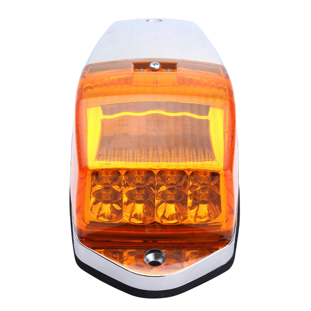5x LED Amber Cab Roof Top Clearance Marker Running Light For Kenworth Peterbilt