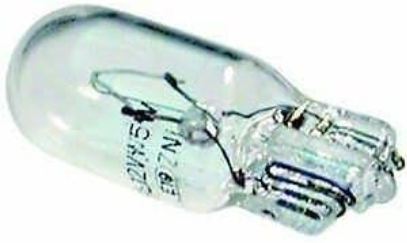 Pack of 10 501 Capless 12V 5W Bulbs – Bright Yellow Sidelights