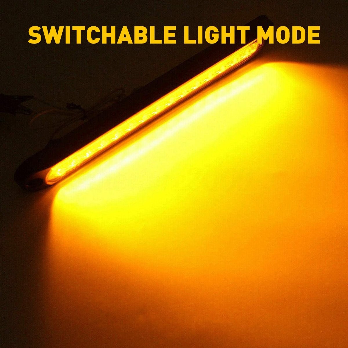 2X SMOKED LED SIDE MARKER LAMP TURN SIGNAL FLOWING LIGHT AMBER SEQUENTIAL BRIGHT